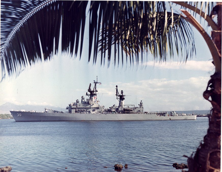 USN Navy USS HORNE DLG 30 Naval Ship Photo Print